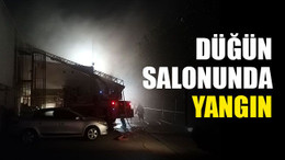 Kocaeli'de düğün salonunda yangın
