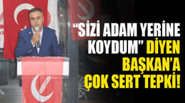 "Sizi adam yerine koydum" diyen başkana YRP'den sert tepki!