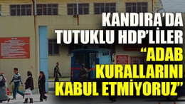 “Adab kurallarını kabul etmiyoruz”
