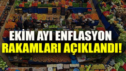 Ekim ayı enflasyon rakamları açıklandı!