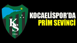 Kocaelispor'da prim sevinci