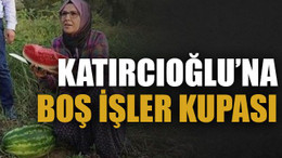 Katırcıoğlu’na boş işler kupası