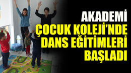 Akademi’de dans eğitimleri başladı