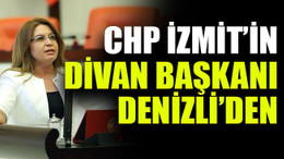 CHP İzmit’in divan başkanı Denizli’den