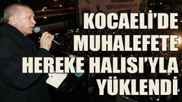 Kocaeli’de muhalefete Hereke Halısı’yla yüklendi