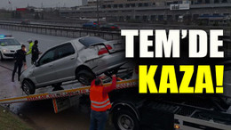 TEM’de kaza!