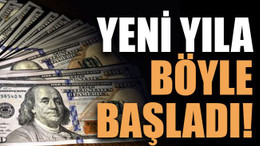 Yeni yıla böyle başladı!