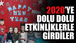 2020’ye dolu dolu etkinliklerle girdiler