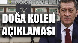 Bakan Selçuk’tan doğa koleji açıklaması