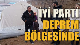 İyi Parti Kocaeli, deprem bölgesinde