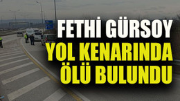 Fethi Gürsoy yol kenarında ölü bulundu