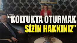 “Koltukta oturmak sizin hakkınız”