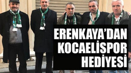 Erenkaya’dan Kocaelispor hediyesi