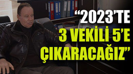 Erenkaya: “2023’te 3 vekili 5’e çıkaracağız”