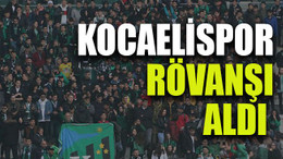 Kocaelispor rövanşı aldı