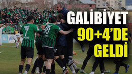 Galibiyet 90+4’de geldi