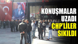 Konuşmalar uzadı, CHP’liler sıkıldı