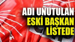 Adı unutulan eski başkan listede