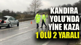 Kandıra Yolu’nda yine kaza: 1 ölü 2 yaralı