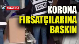 Kocaeli Emniyeti'nden Kaçakçılara, koronavirüs baskını