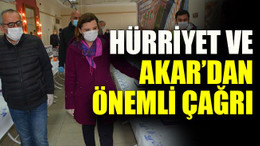 Hürriyet ve Akar’dan önemli çağrı: “Haydi İzmit, Komşusu açken tok yatan bizden değildir”