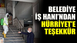 Belediye İş Hanı’ndan Hürriyet’te teşekkür