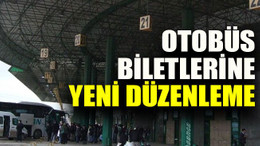 Otobüs biletlerine yeni düzenleme. Tavan ücret belirlendi