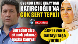 Emre Kınay: Buradan size ekmek çıkmaz, başka kapıya!