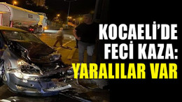 Kocaeli’de TIR ile otomobil çarpıştı, yaralılar var