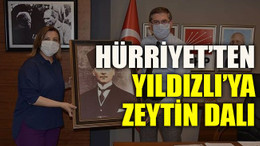 Hürriyet’ten Yıldızlı’ya zeytin dalı