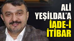 Ali Yeşildal'a iade-i itibar