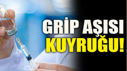 Grip aşısı kuyruğu!