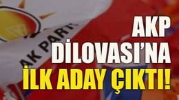 AKP Dilovası’na ilk aday çıktı!