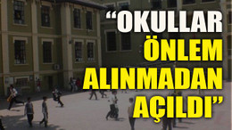 Kocaeli’den bakanlığa tepki “Okullar önlem alınmadan açıldı”