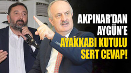 Akpınar’dan Aygün’e ayakkabı kutulu sert cevap!