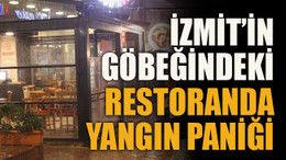 İzmit’in göbeğindeki restoranda yangın paniği