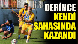 Derince kendi sahasında kazandı