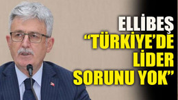 Ellibeş: “Türkiye’de lider sorunu yok”
