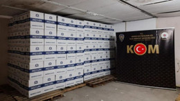Kocaeli’de milyonlarca bandrolsüz makaron ele geçirildi