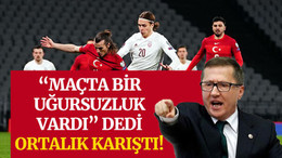 “Maçta bir uğursuzluk vardı” dedi, ortalık karıştı!
