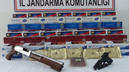 Piyasaya kaçak sigara sürenlere jandarmadan darbe