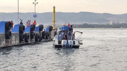 Satacakları yatta son kez yaptıkları kutlama olaylı bitti