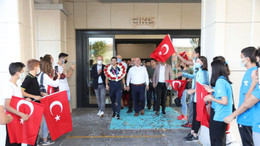 Olimpiyat ikincisi Eray Şamdan havaalanında karşılandı