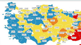 İşte yeni risk haritası