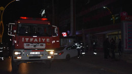 Tıp merkezinde yangın