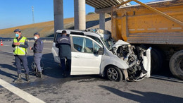 Kuzey Marmara Otoyolu'nda feci kaza: 1 ölü