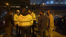 TEM’de cip kaza yapan emniyet şeridindeki araçlara çarptı