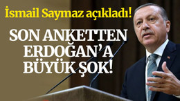 Son ankette, Erdoğan'a büyük şok, açık ara önde!