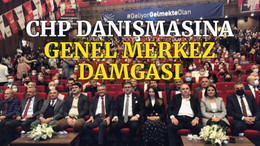 CHP danışmasına, genel merkez damgası