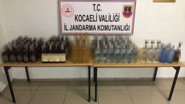 Jandarmadan sahte alkol operasyonu